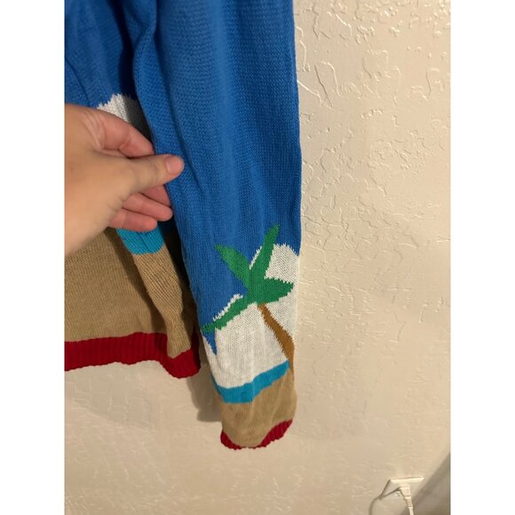 33 Degrees Santa Riding A Flamingo Ugly Christmas Sweater - Picture 7 of 11